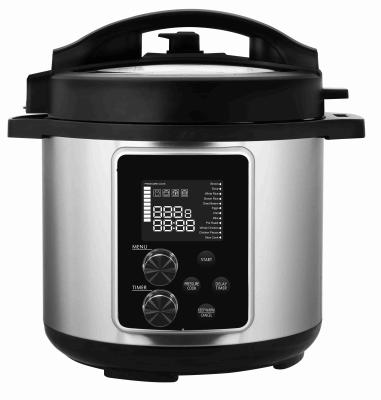 China Eco-Friendy GAOTONG ETL CE LFGB Certificate Big Handle 5L 6L Programmable Electric Pressure Cooker for sale