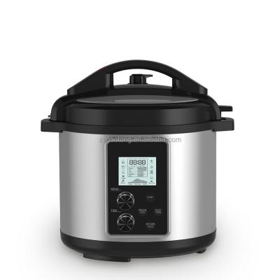 China Household ETL Certificate LCD Display Electric Pressure Cooker for sale