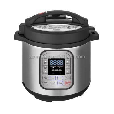 China Smart Programmable Blue Light Household LED Pressure Electric Rice Cooker for sale