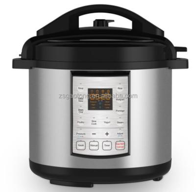 China Household ETL Certificate Multi Mode Electric Pressure Cooker 6L 8L 10L for sale