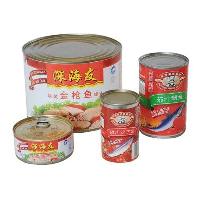 China Canned Fish Canned Tuna Sardine Mackerel Factory Canned High Quality for sale