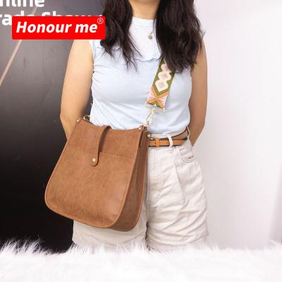 China Fashion 2021 New Arrive Winter Messenger PU Leather Bag Women Cross - Body Bags Shoulder Bag For Ladies for sale