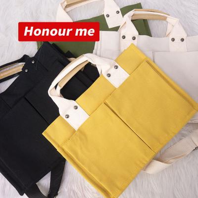 China New Popular Fashion UHV Ladies Canvas Tote Bag High Quality And Minimalist Canvas Travel Handbag For Women for sale