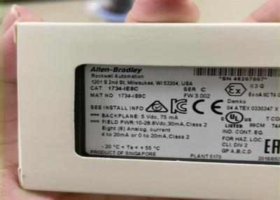 China 1734-IE8C AB Digital I O Module POINT I O Analog 24V Dc 8 for sale