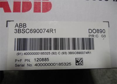 China NEW ABB 3BSC690074R1 S800 I/O Digital Output Module DO890 PR:C 11 V, 40 mA 16CH zu verkaufen