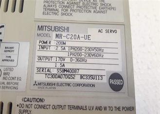 China Mitsubishi 3 fase amplificador industrial MR-C20A-UE Servo motor 200W salida 1.5A 3AC en venta