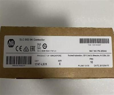 China Allen-Bradley 1747-L531 SLC 500 PLC-processor Rockwell Automation Te koop