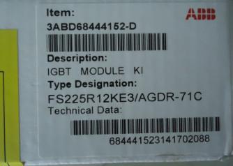 China ABB IGBT module aandrijving FS300R17KE3/AGDR-76C S IGBT KIT voor industriële automatisering Te koop