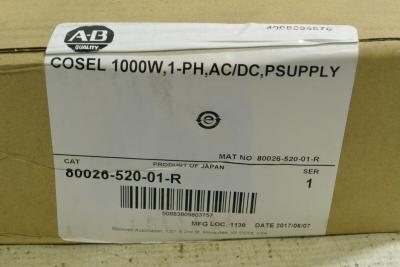 China Allen-Bradley 80026-520-01-r 1500W 1PH Wechselstromversorgung zu verkaufen