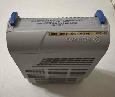 China Westinghouse 1C31233G03 Ovationsmodul Ereignissequenz 120VDC Differential zu verkaufen