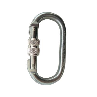 China Good quality ALLOY STEEL used for climbing safety snap link hook lanyard or ALLOY STEEL CARABINER for sale