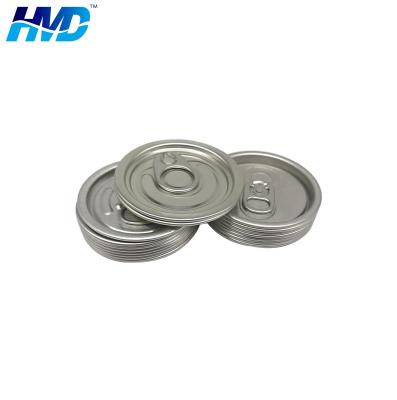 China Drink Soda Beverage Aluminum Case Removable Bottle Paper Can Cap Cover End Full Aperture Open Peel off Lids en venta