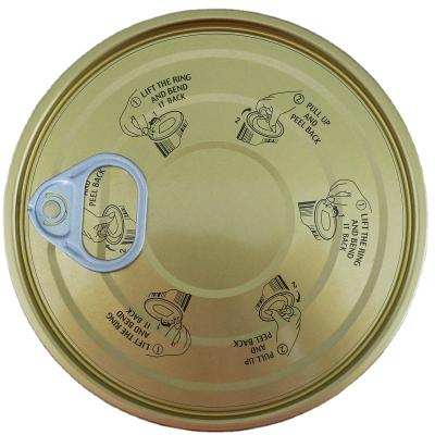 China Tinplate Can Cover Easy Open Lid For Food Packing zu verkaufen