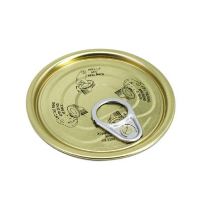 China Wholesale 307# 83.4mm Food Grade Metal Tin Easy Open End Lid zu verkaufen