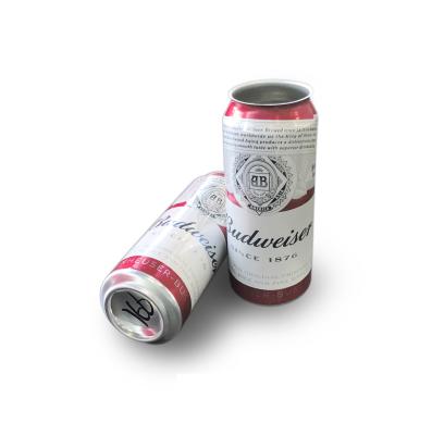 Cina 500ml round aluminum beer beverage can for soft drink milk in vendita