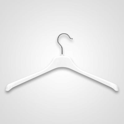 China China Best Price Eco - Friendly Plastic Coats Commercial Single Cloth Hangers For Boutiques for sale