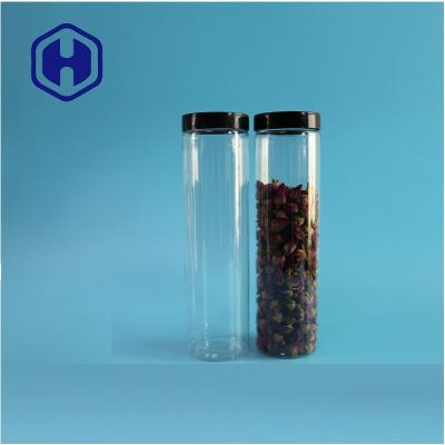 中国 Factory Wholesale Tall Gift Round DIY Toy Plastic Nut Popcorn Food Storage Jar 販売のため