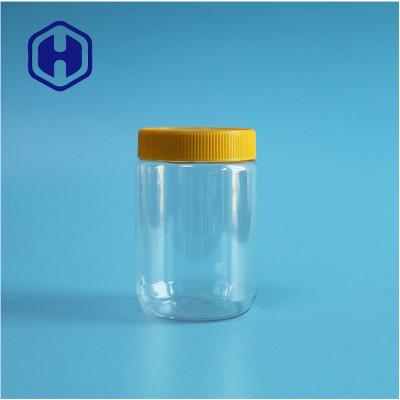 China Leak Proof Round Bpa Free Plastic Packaging Bpa Free Peanut Butter Jars With Lid Te koop