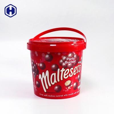 China El embalar colorido seguro de las galletas del chocolate del cubo 1340ml de la comida IML en venta