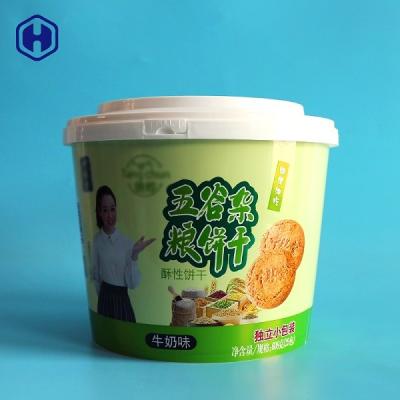 China Commerciële Ronde Plastic Verpakkende Containerssgs Gediplomeerd FDA Te koop