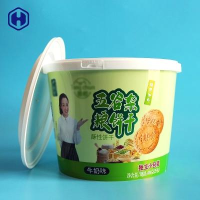 China Leere pp. Röhrenverpackung des trockenen des Plätzchen-IML Behälter-Schokoladen-Keks- zu verkaufen