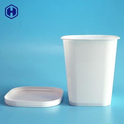 China Food Grade BBQ Rice 89MM IML Plastic Cup Containers for sale