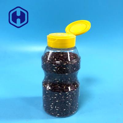 China Kundenspezifisches luftdichtes Plastikgewürz-Glas der Runden-300ml 10oz transparent zu verkaufen