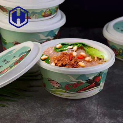 Cina Gli alimenti a rapida preparazione termoformati di IML portano via la prova di plastica d'imballaggio della perdita di Tray With Lid 1300ml in vendita