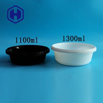 Cina prova accatastabile di caduta dei contenitori di stoccaggio di plastica dell'alimento del giro di 37oz 44oz 51oz in vendita