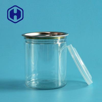 China las latas del plástico transparente de 250ml 209# con los cacahuetes abiertos fáciles de aluminio de la tapa pulverizan el empaquetado en venta