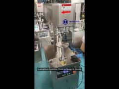 small scale plastic container packaging machine electric cans sealer