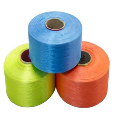 China Moisture-absorbent dope dyed color pa 6 nylon yarn fdy filament braiding yarn for sale