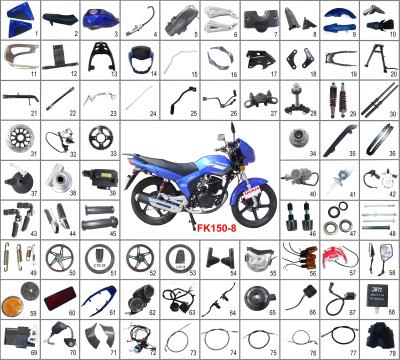 China FEKON MOTORCYCLE SPARE PARTS FOR FK150-8, CHEAP SPARE PARTS, ORIGINAL SPARE PARTS FK150-8 FK150-8 for sale