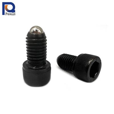 China Carbon Steel Hexagon Hole Thread Carbon Steel Spring Ball Plunger for sale