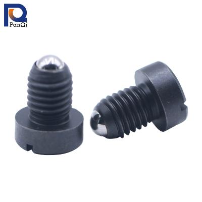 China Carbon Steel A Bolt Type Groove Carbon Steel Ball Head Plunger for sale