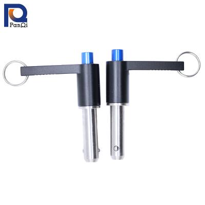 China Customization of stainless steel, self-locking, with L-handle/stainless steel ball lock pins for sale