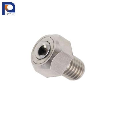 China Building Material Shops Universal Caster M5 | M20 Stainless Steel Ball Roller Roller Hex Bolt for sale