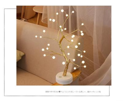 China Modern Glow Lumi Bead 36led DC12V USB Plug AA Battery Christmas Tree Night Light for sale