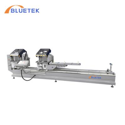 China Building Material Magazines Two Heads Aluminum Alloy Profile Circular Cutting Saw Machine For 45 And 90 Degree Angles for sale