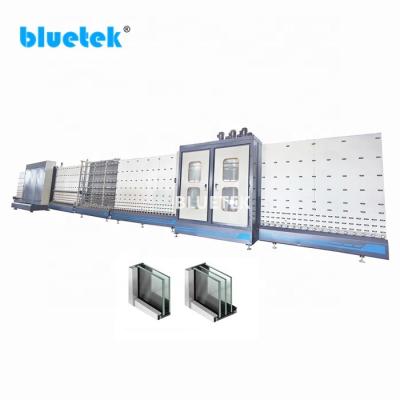 China Hotels 2500mm x 3000mm Vertical Automatic Double Glazing Machine Glass Making Price for sale