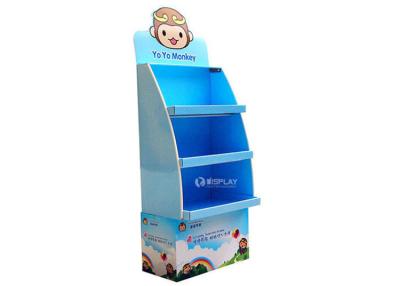 China Yo Yo Monkey Toys Promotional Cardboard Display Rack Customized for sale