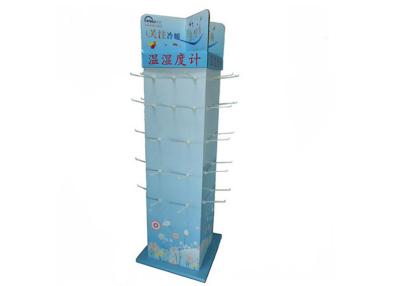 China Soporte promocional de la ejecución de Pegboard de la cartulina de gancho del bolso portátil de la exhibición en venta