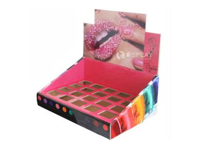 China Lipgloss Countertop-Pappanzeige, kundenspezifische Gegendisplay-Units zu verkaufen