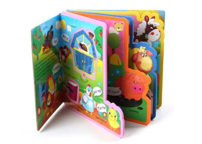 China EVA Plastic Children Baby Bath Custom Book Printing for Baby Early Education for sale