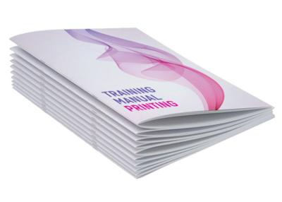 China Custom Book Printing Paperback Saddle Stitching For Booklet / Brochures / Magazine for sale