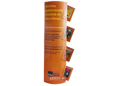 China Single Side Coated Paper Cardboard Lama Totem Display Stand Custom Printing for sale