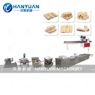 China CANDY Puffed Rice Bar Production Line / Bar Cutting Machine / Puffed Rice Bar Rice Forming Machine for sale