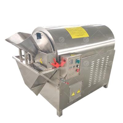 China Hanyuan Machinery Sunflower Seeds Role Peanut Roaster Machine Dry Processing Cocoa Bean Roasting Machine for sale