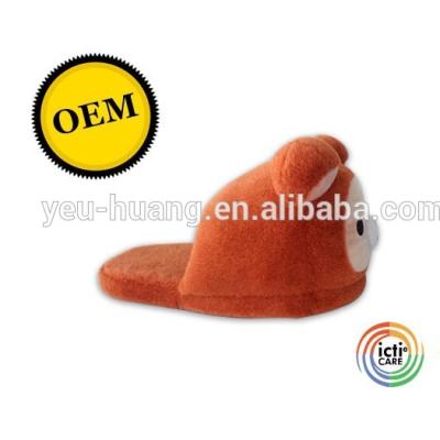 China OEM Printed Custom Cute Winter Plush Plush Slippers Manufacturer Factory Supplier for sale