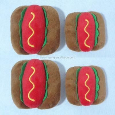 China Custom Viable Hot Dog Stuffed Plush Dog Toy Plush Toy Manufacturer Supplier Factory Manufacturer for sale